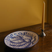 Large Blue Vina Platter