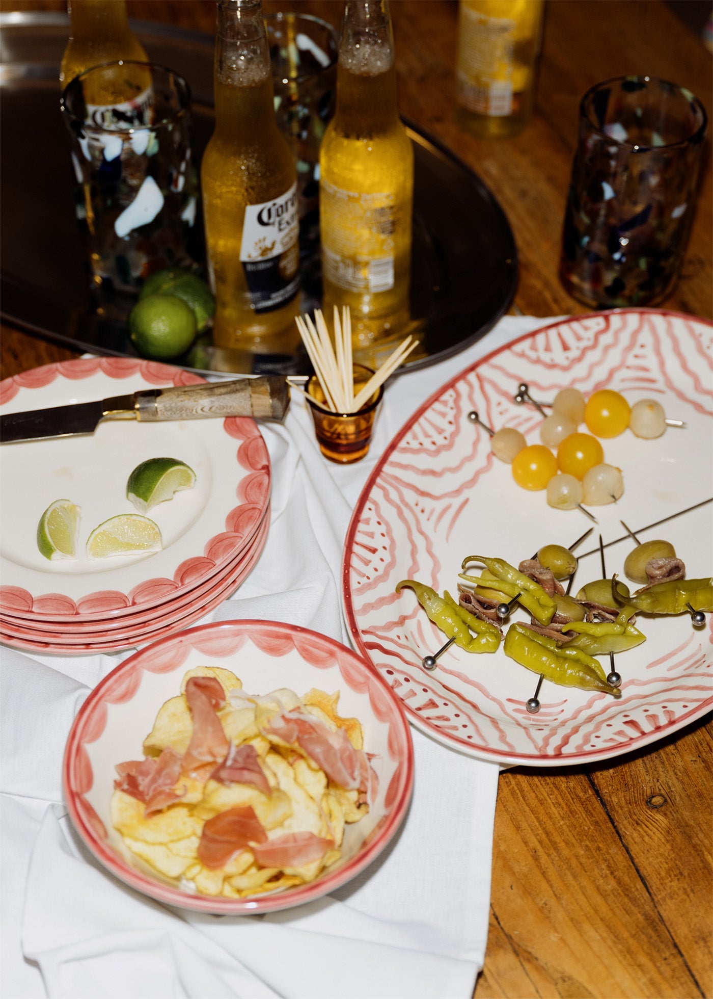 Pink Scallop Side Plate