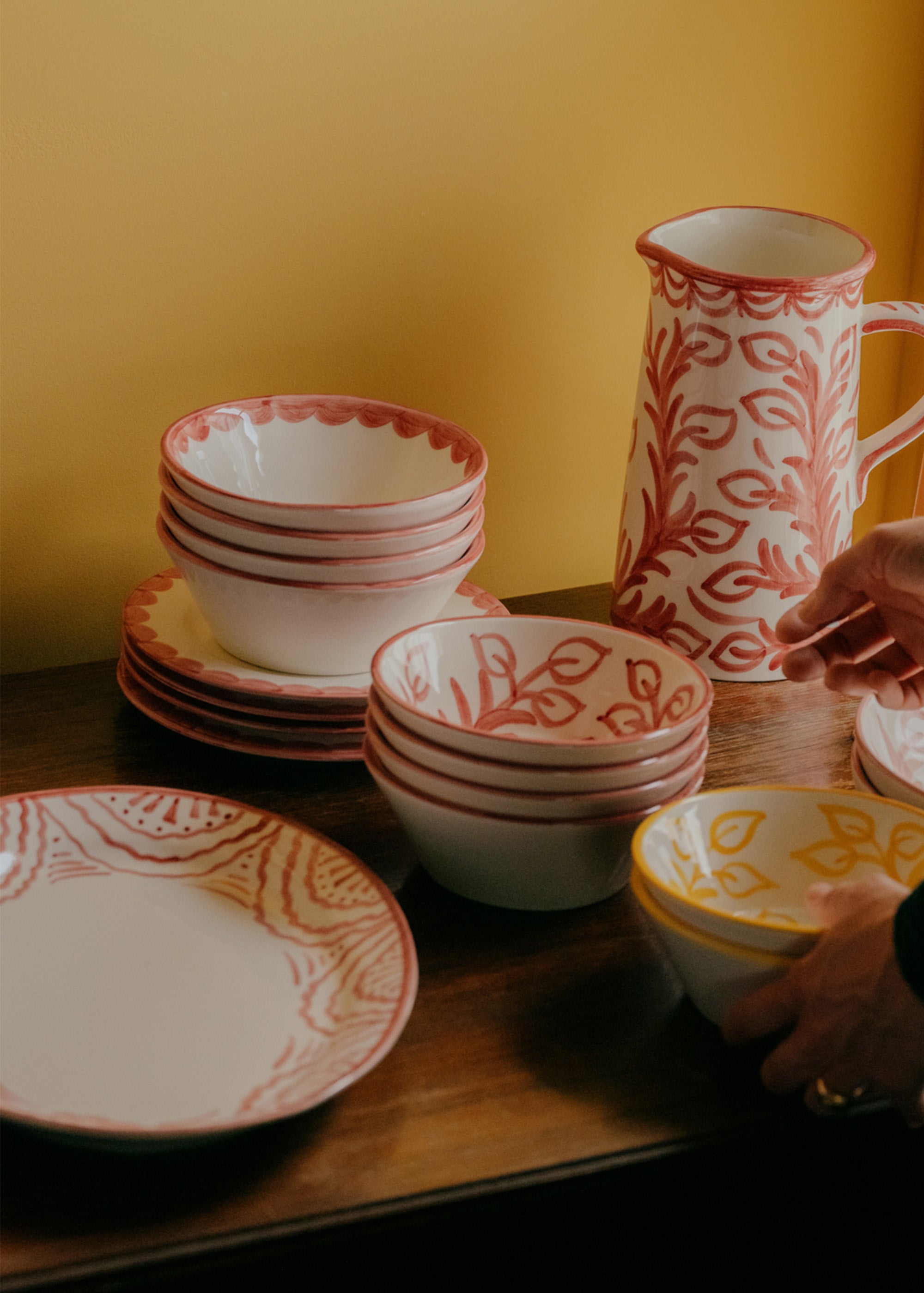 Pink Scallop Side Plate
