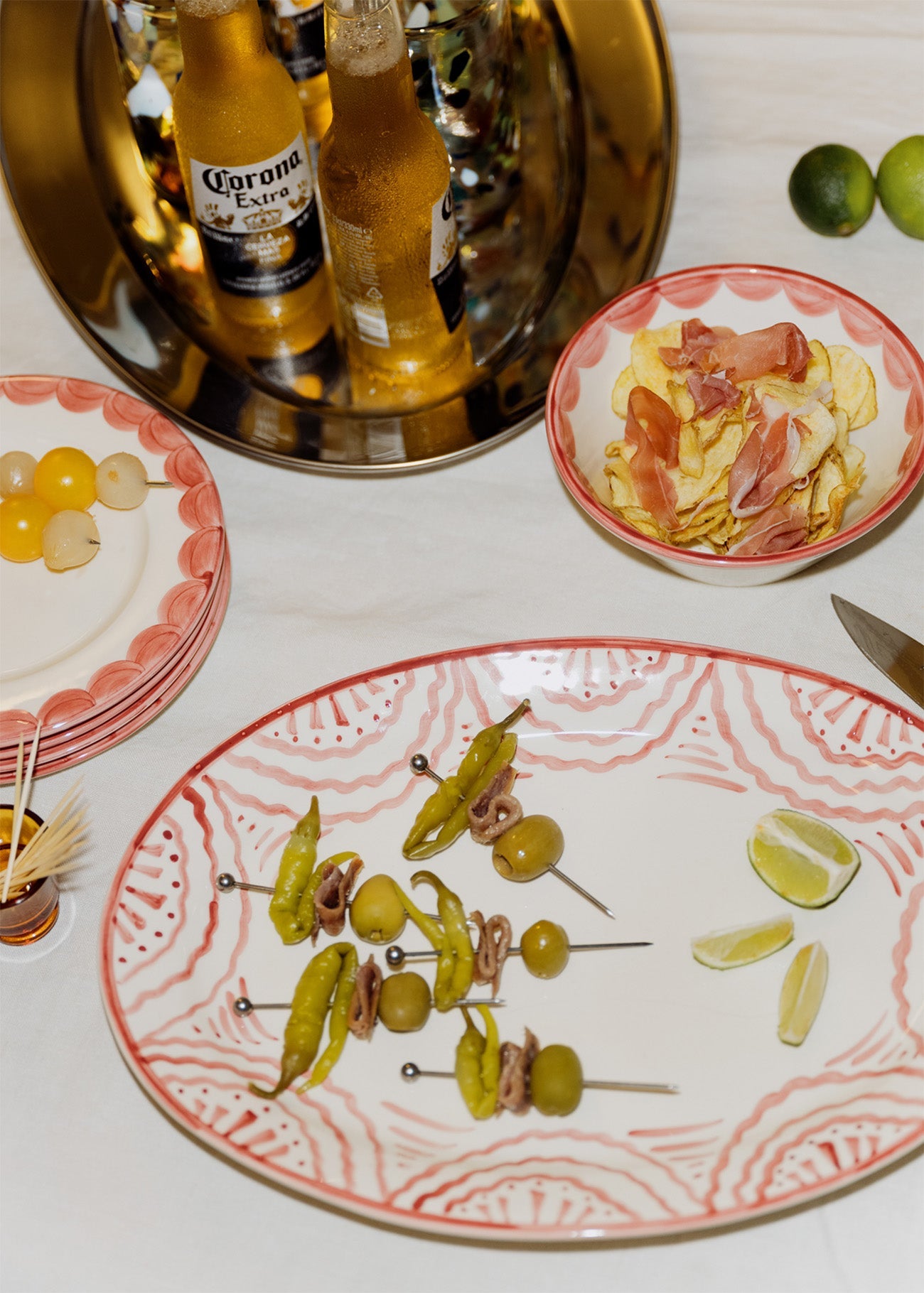 Large Pink Platter