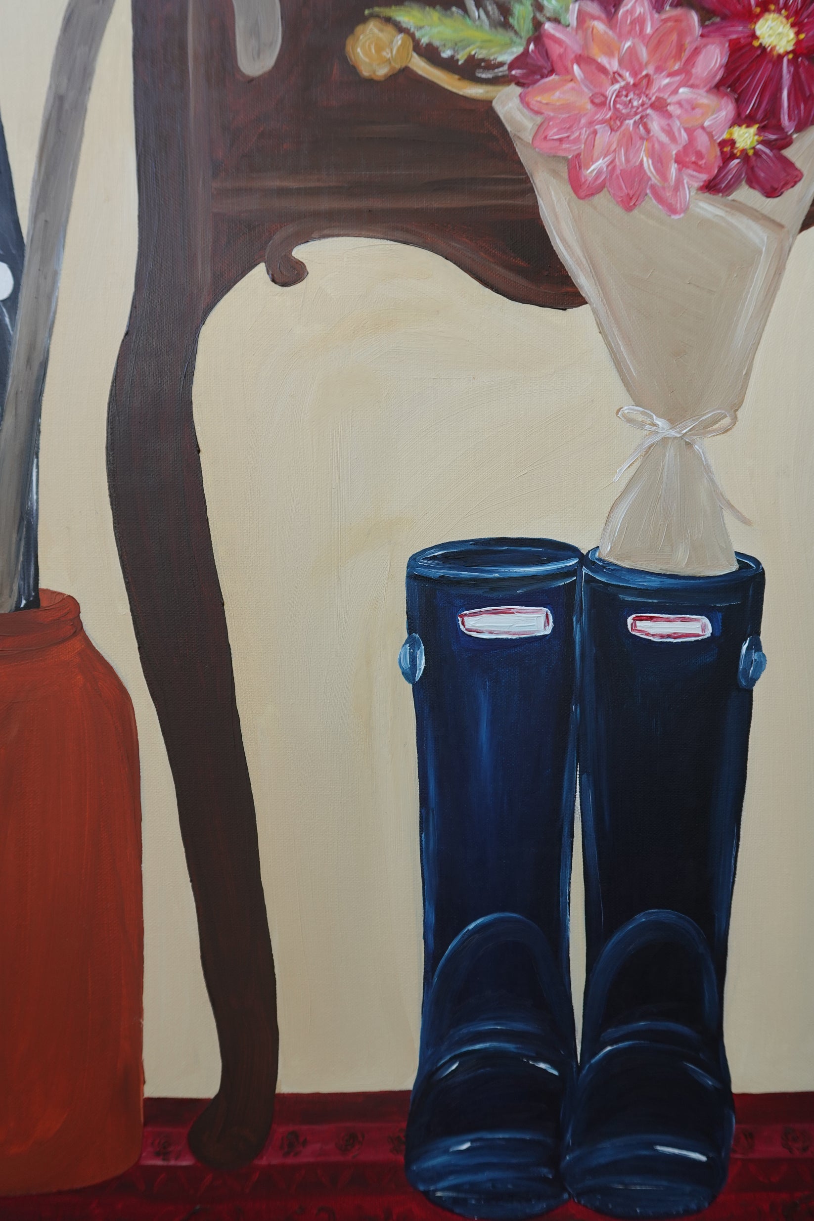 Uma casa no campo Painting