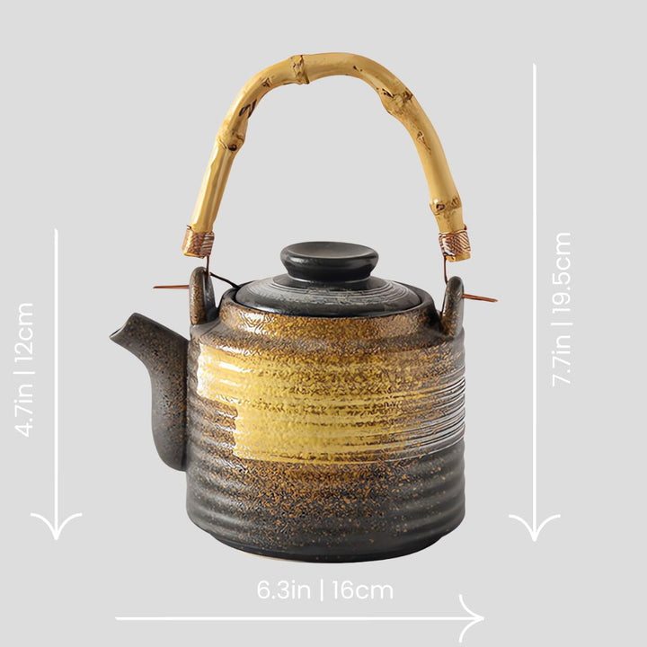 Japanese traditional "A Samurais Spirit" teapot - 34oz