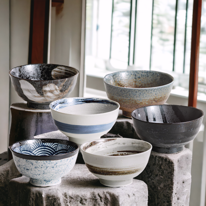 Handmade traditional "Deep Mountain - 深い山" bowl