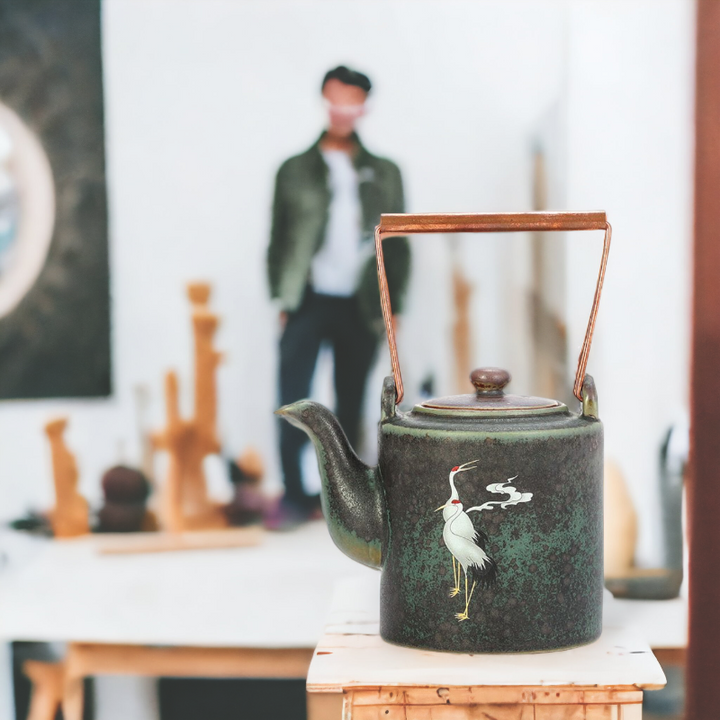 Small traditional "Wǔ Qīng Fēng" teapot - 10.5oz