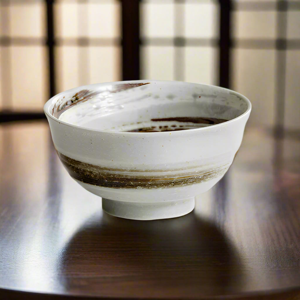 Handmade traditional "Hometown - ホームタウン" bowl