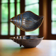 Handmade artistic "Conch" bowl