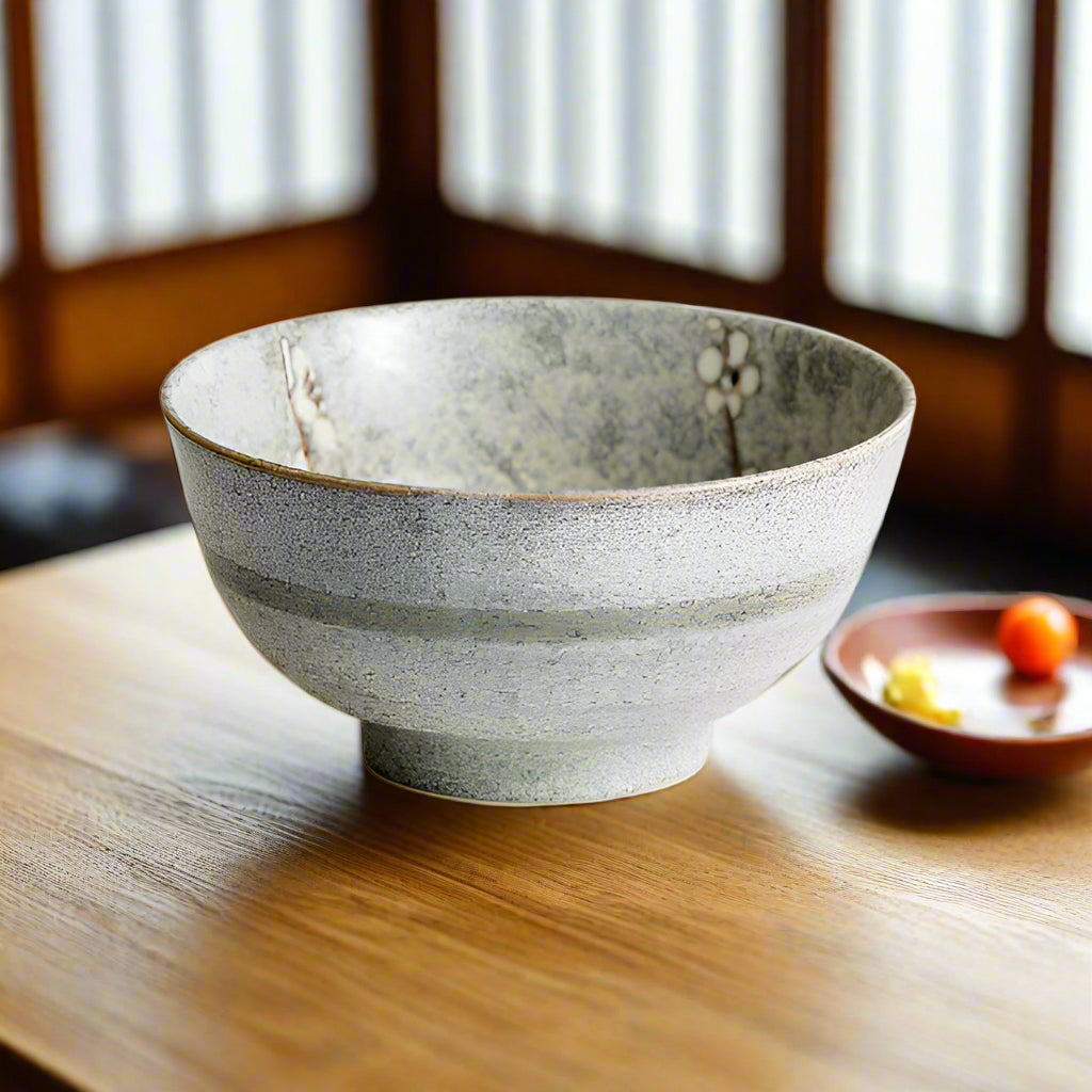 Handmade traditional "Early Spring - 春先" bowl