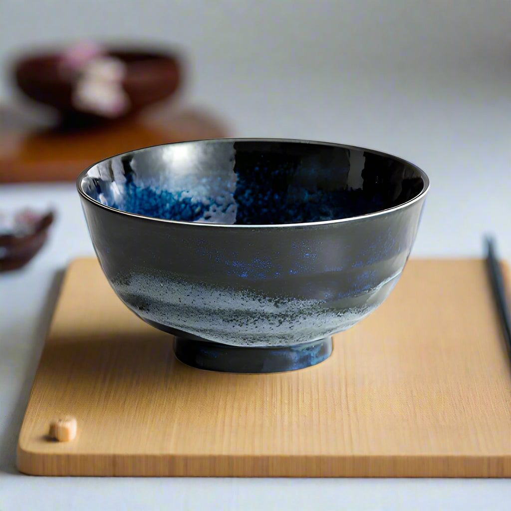 Handmade traditional "Starry Sky - 星空" bowl