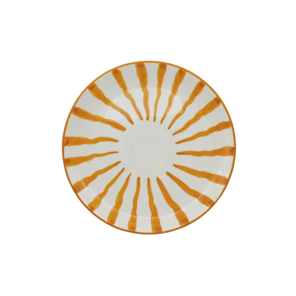 Wave Dinner Plate - Sunglow