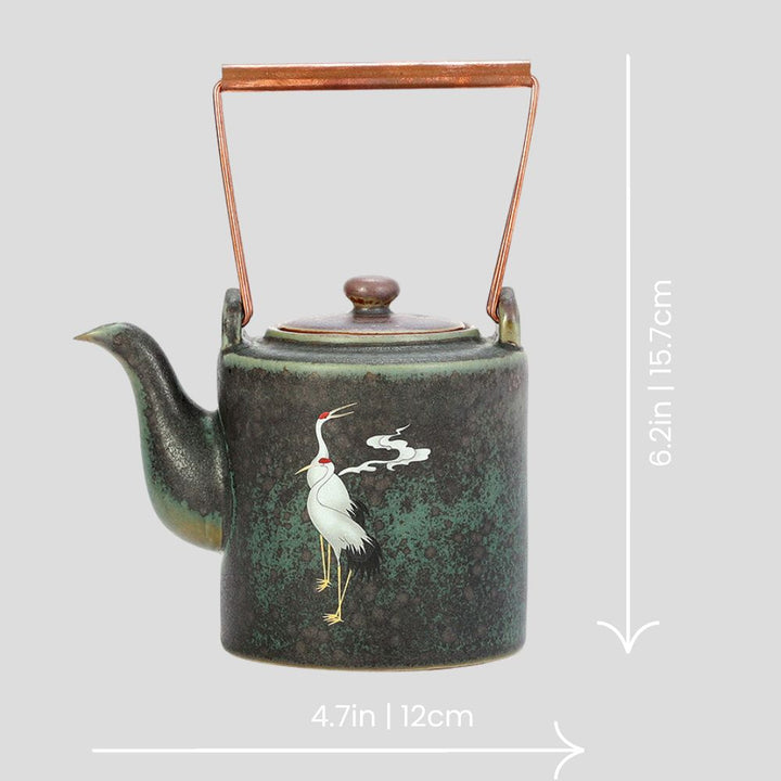 Small traditional "Wǔ Qīng Fēng" teapot - 10.5oz