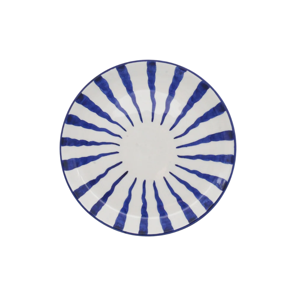 Wave Dinner Plate - Azure