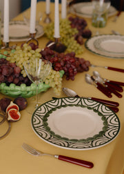 Green Scallop Side Plate