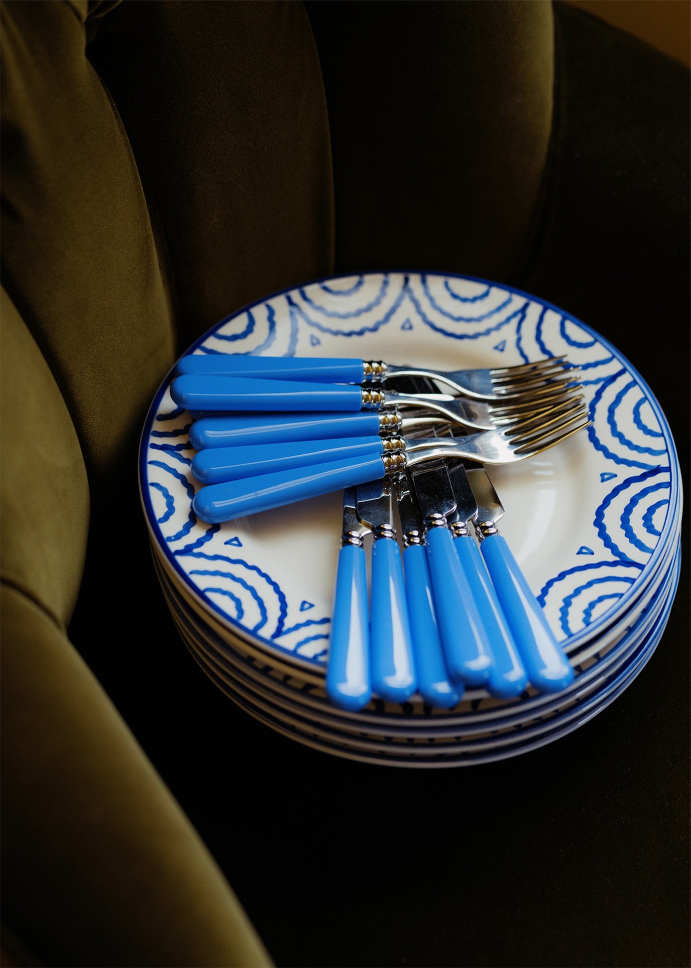 Blue Tabla Dinner Plate