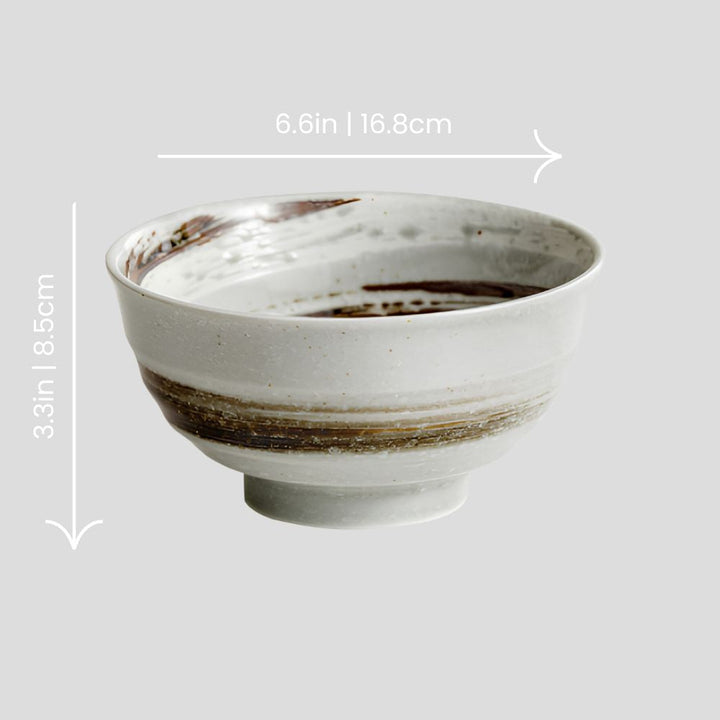 Handmade traditional "Hometown - ホームタウン" bowl