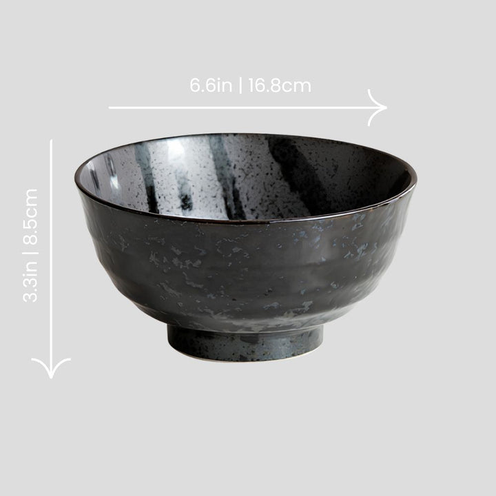 Handmade traditional "Twilight - トワイライト" bowl