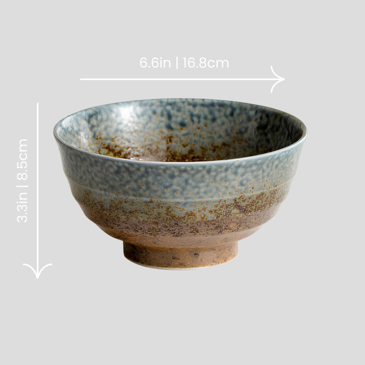 Handmade traditional "Sandy Dunes - 砂丘" bowl