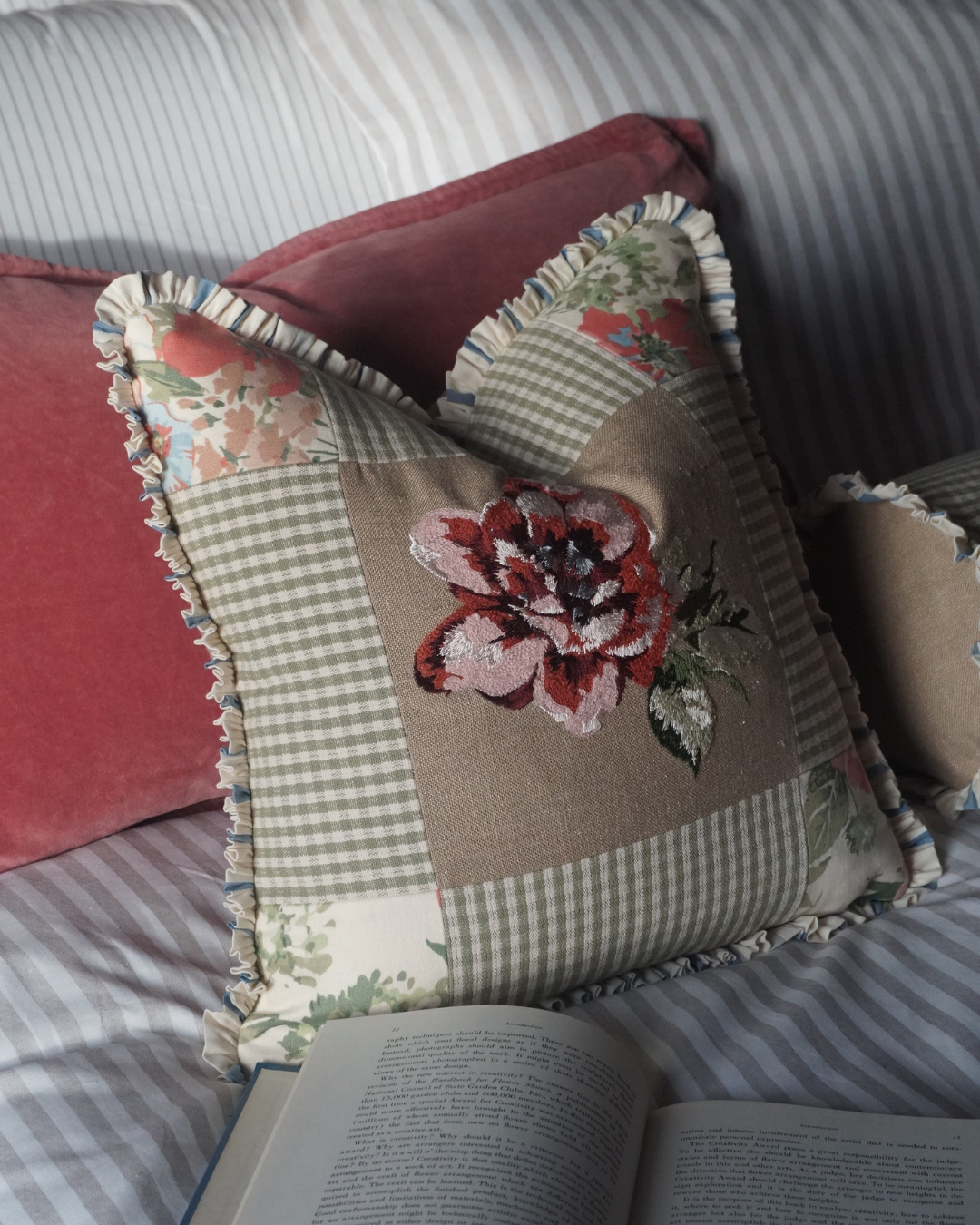 Rosa Patchwork Cushion