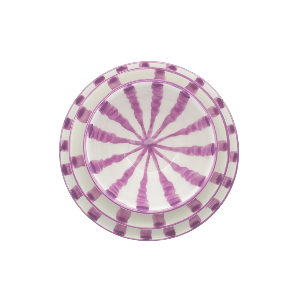 Wave Dinner Plate - Sorbet