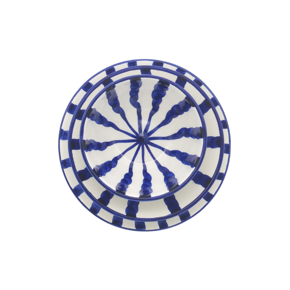 Wave Pasta Bowl - Azure