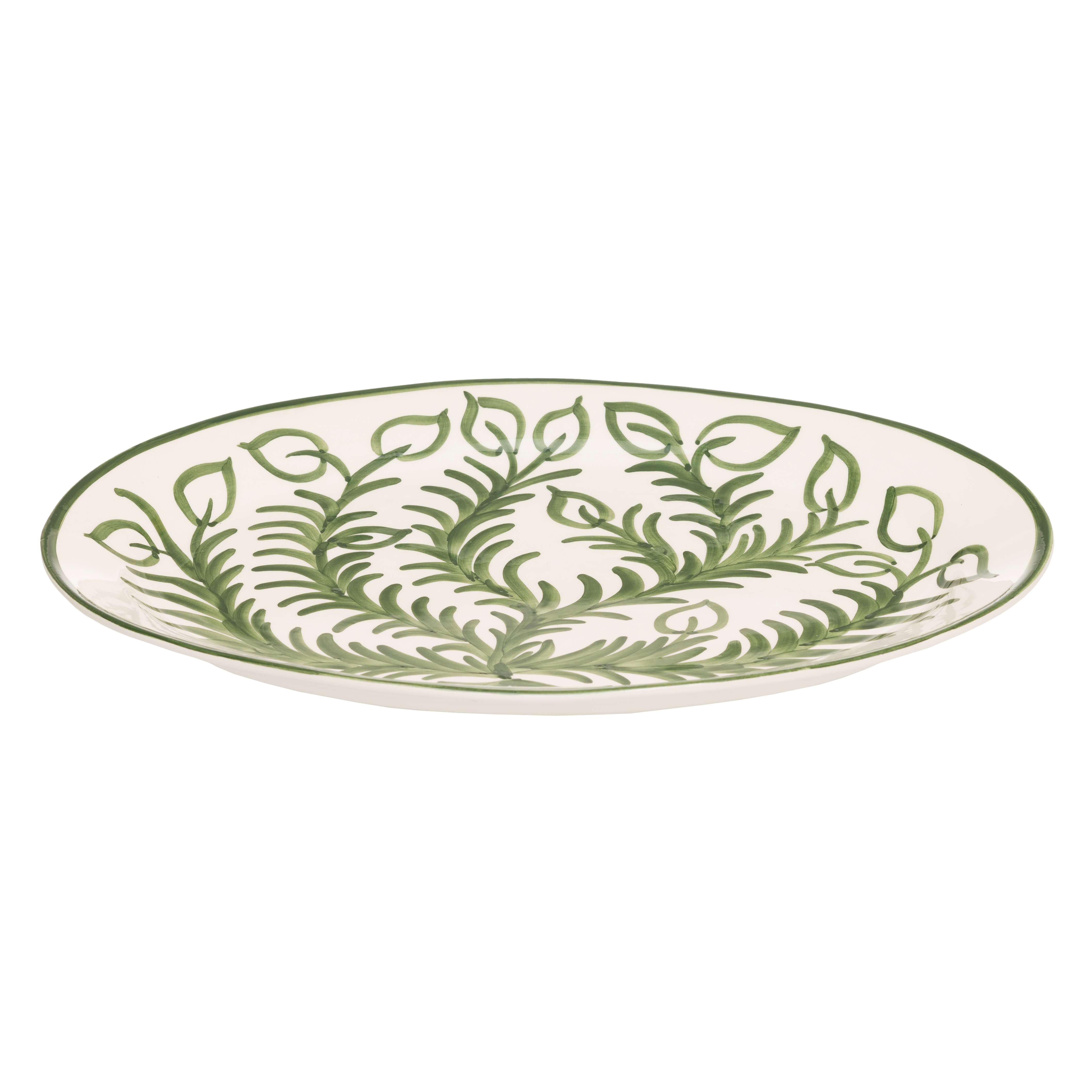 Large Green Vina Platter