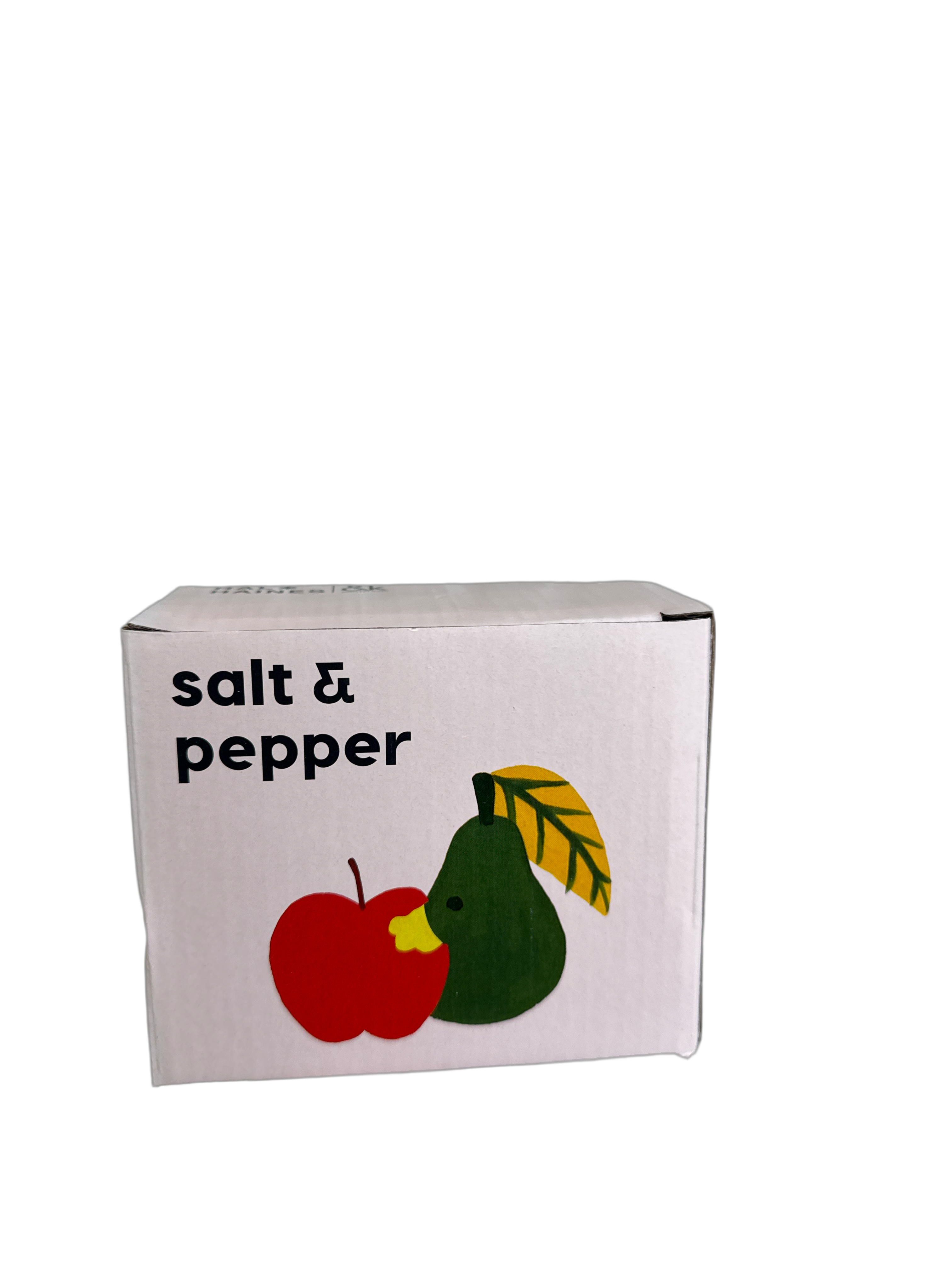 Apple  Pear Haines Salt  Pepper Shakers