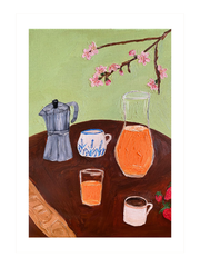 Pequeno-almoço tardio Fine Art Print
