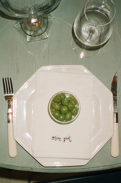 Hand Embroidered Universal Girl Napkins