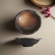 Handmade irregular "Autumn Butterfly" bowl