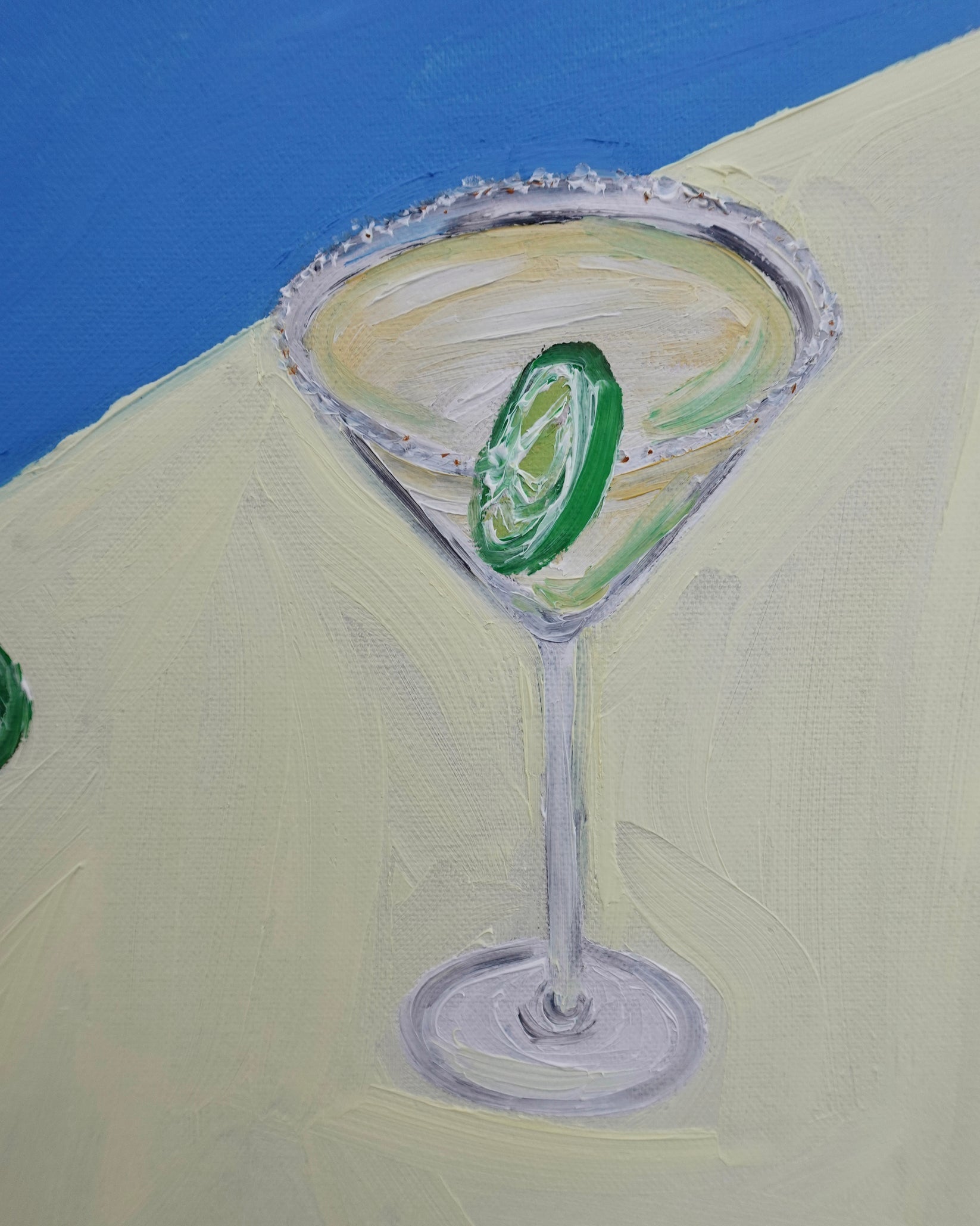 Três margaritas Painting