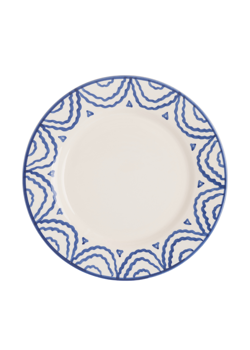 Blue Tabla Dinner Plate