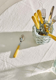16-Piece Butter Yellow Cutlery Set