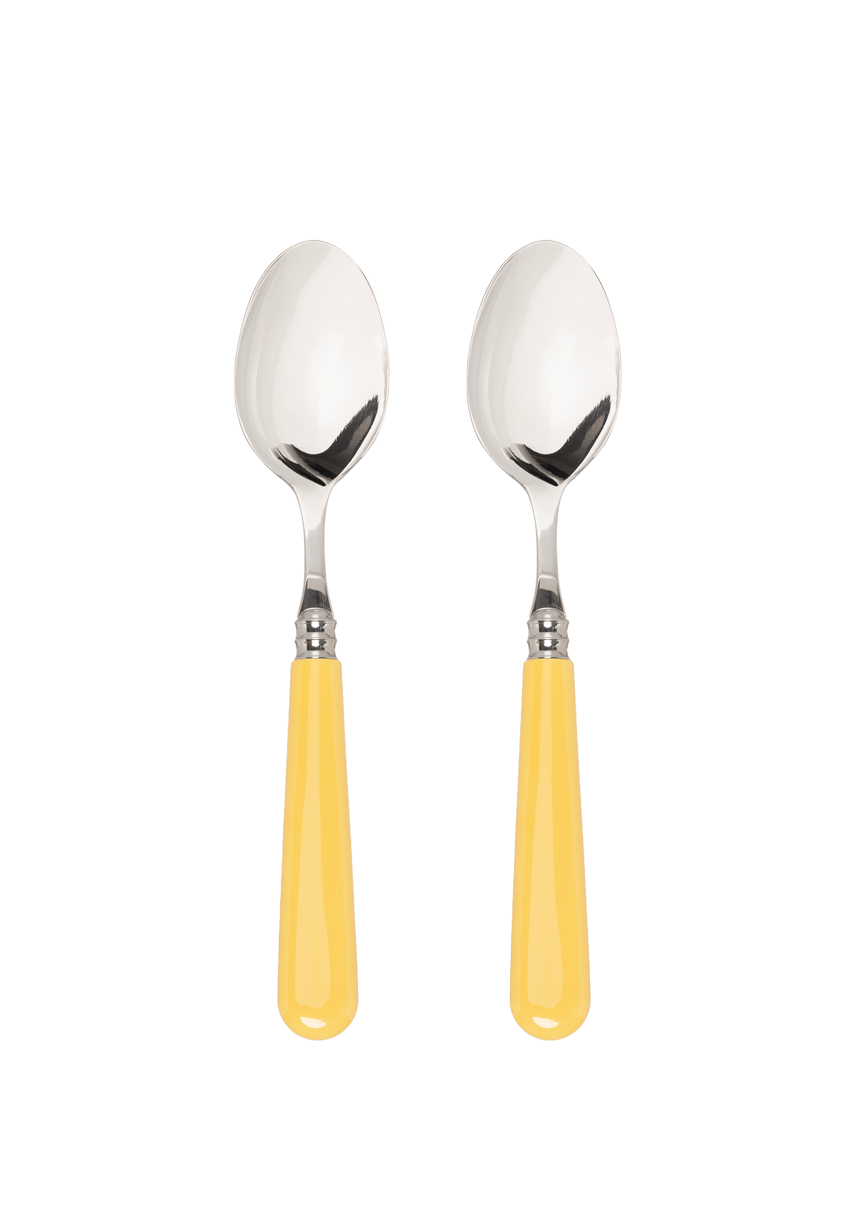 Butter Yellow Set of 2 Dessert Spoons