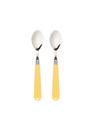 Butter Yellow Set of 2 Teaspoons