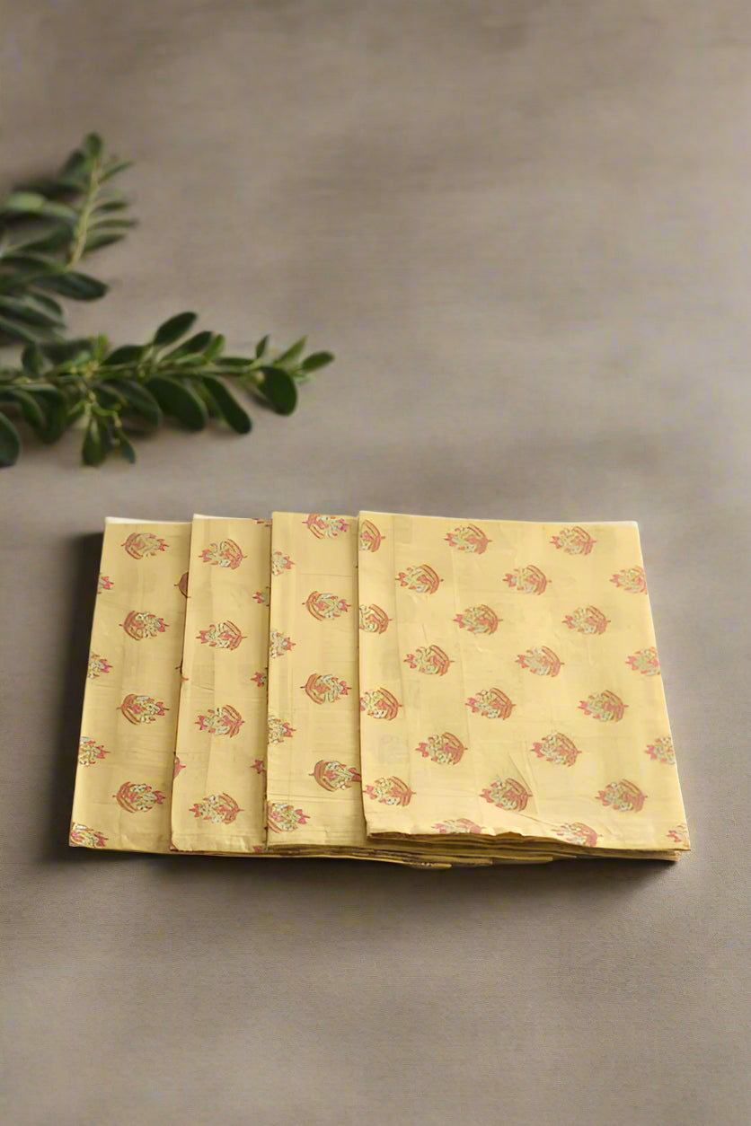 Baby Yellow Floral Napkins