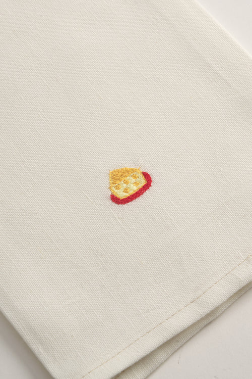 Hand Embroidered Charcuterie Napkins