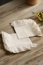 Milk Frill Napkins