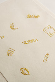 A4 Hand Embroidered Pasta Card