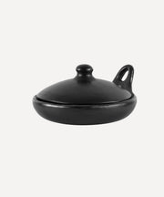 Chamba Black Clay Sauté Pan | Colombian Chamba Cookware