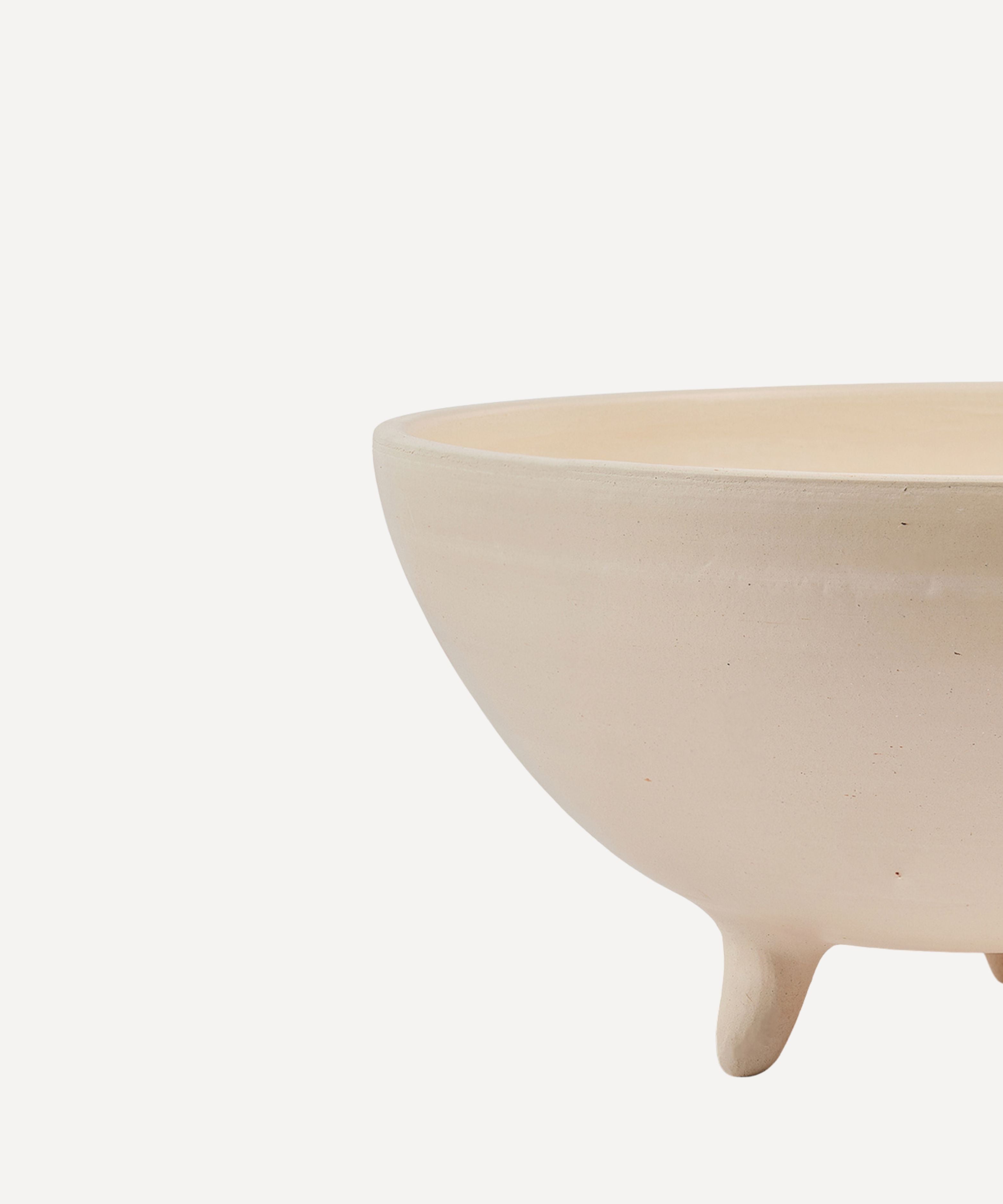 Alegre Bowl | Burnished White Clay
