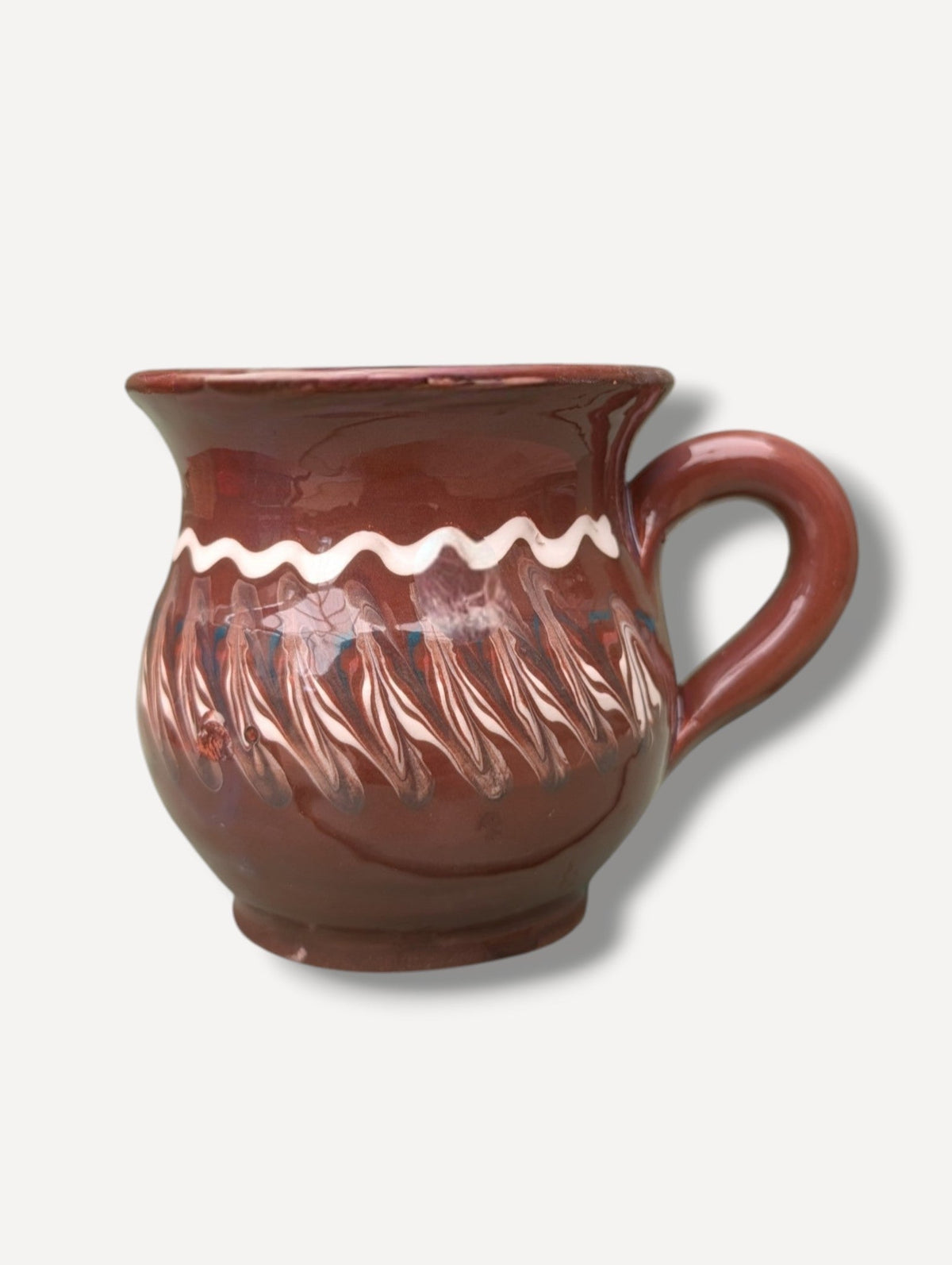 Dark Chocolate Curved Mug