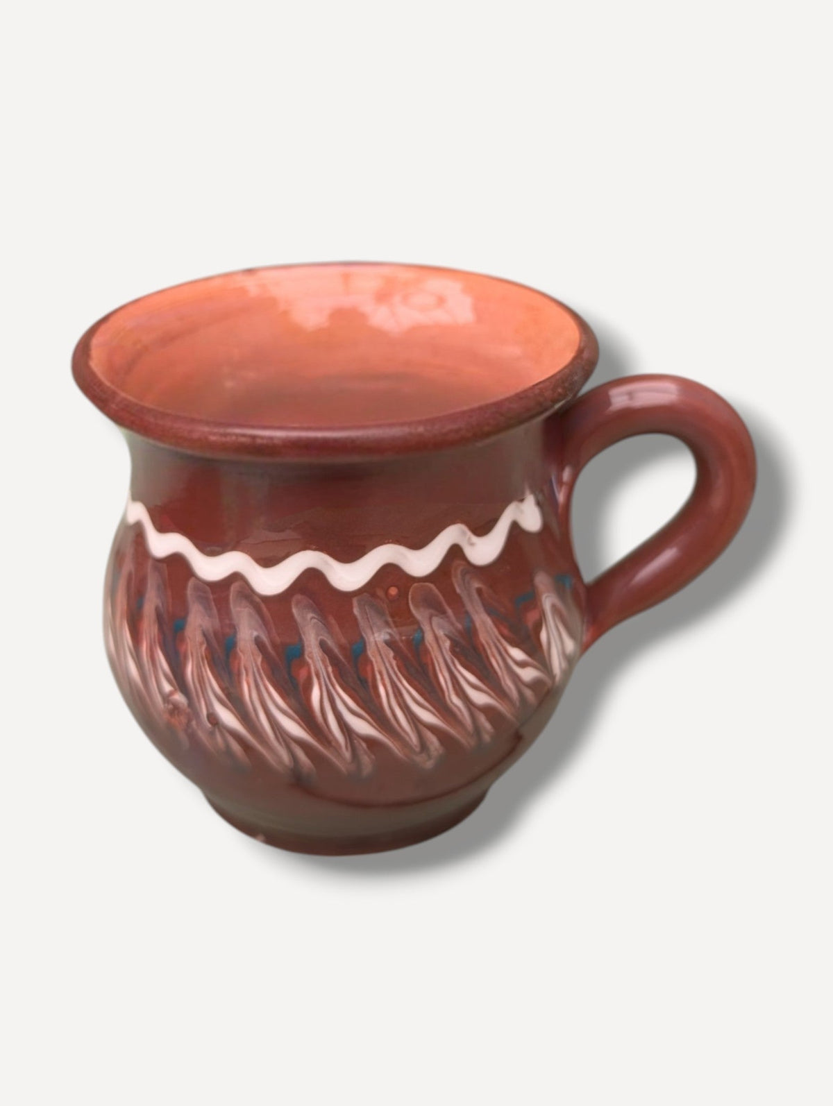 Dark Chocolate Curved Mug
