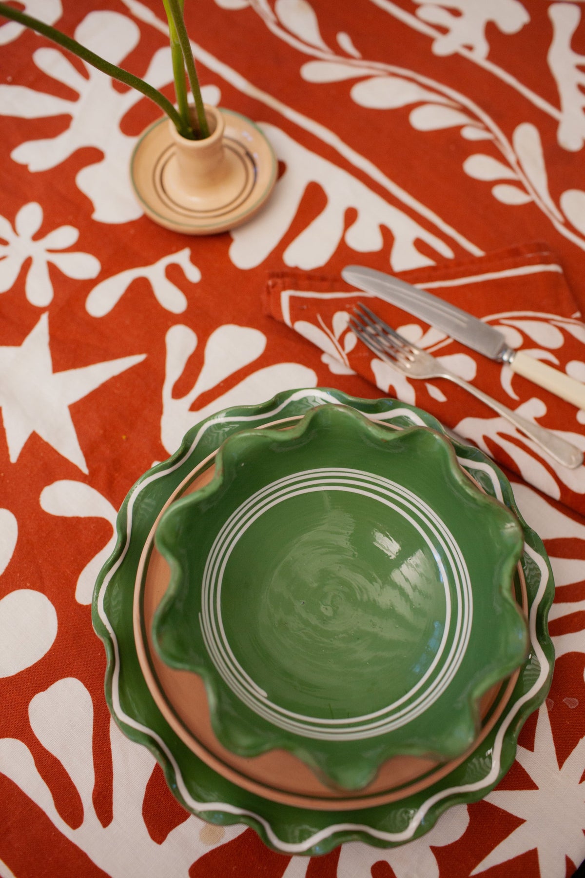 Casa De Folklore x Kult Kitchen - Ripple Serving Bowl