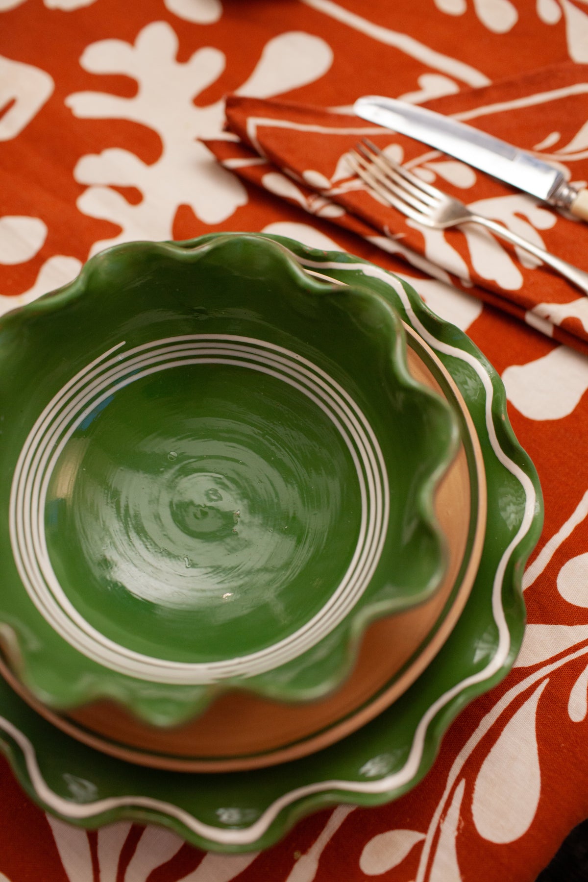Casa De Folklore x Kult Kitchen - Ripple Serving Bowl