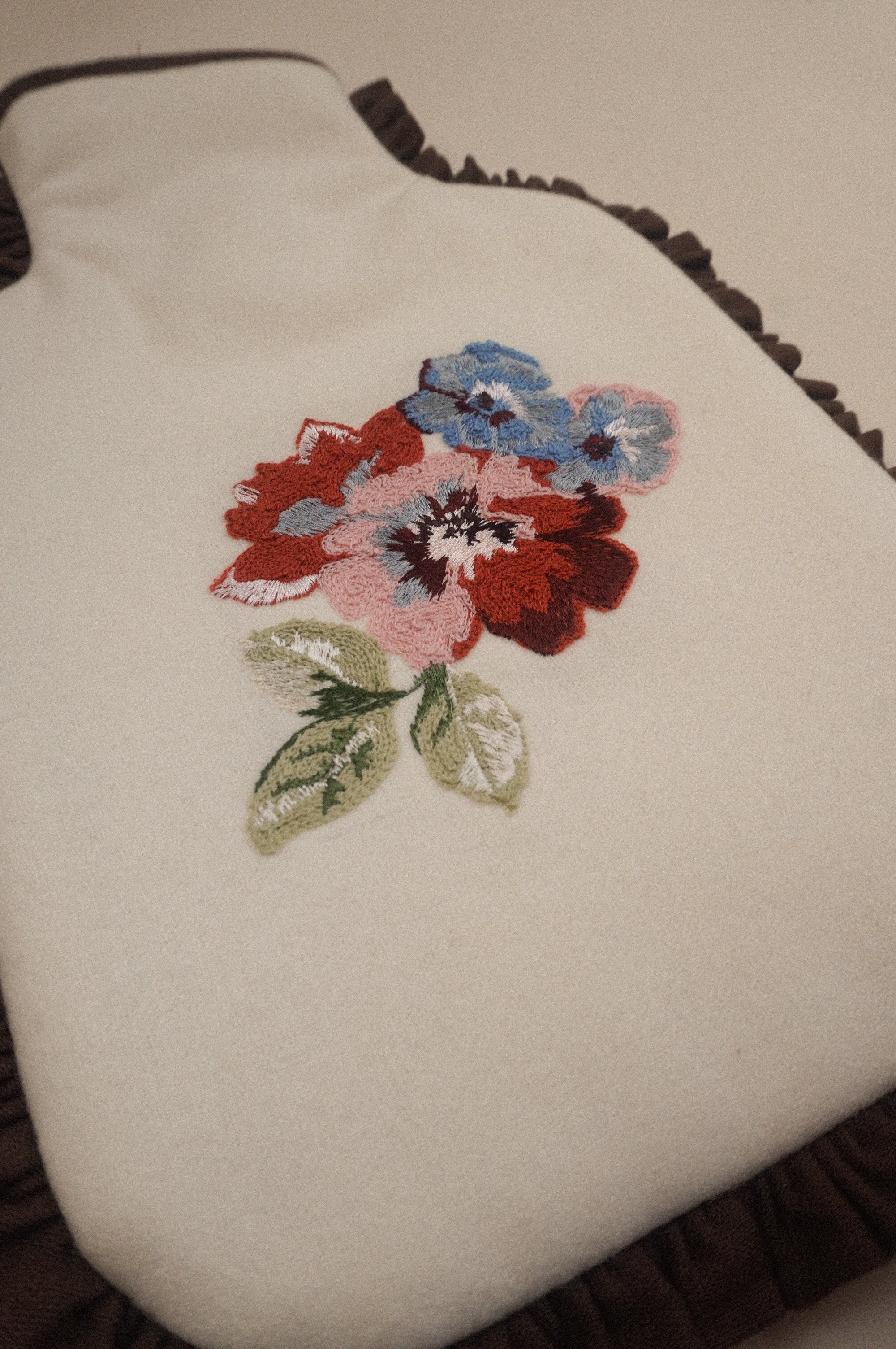 Rosa hot water bottle