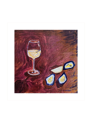 Fim de um dia de verão Fine Art Print