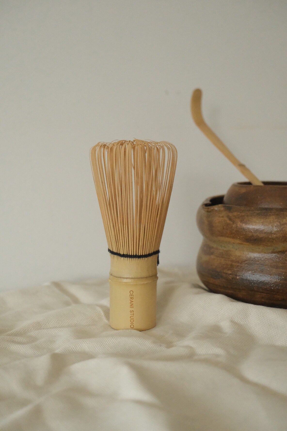 Matcha Chasen Whisk and Chashaku Scoop set