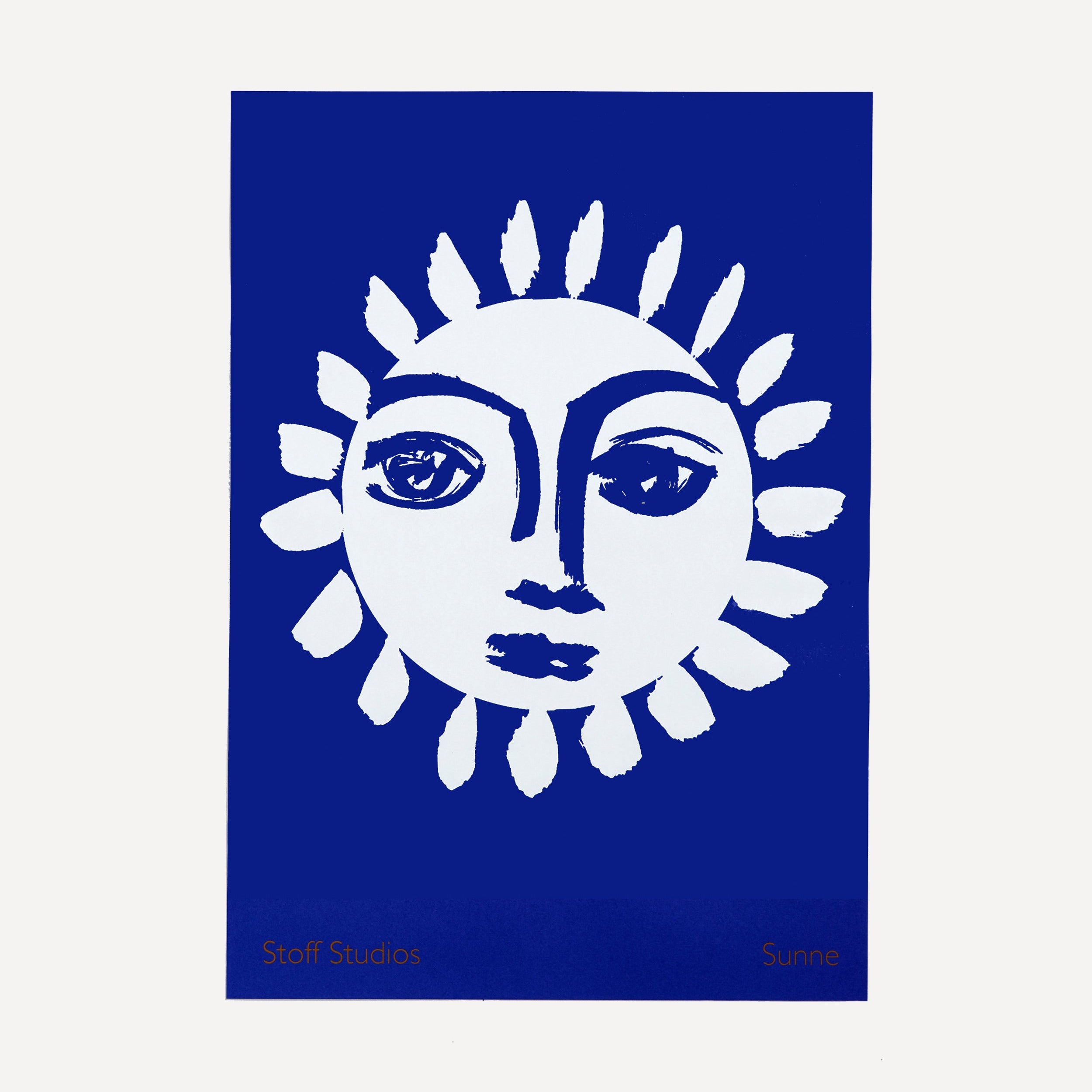 Sunne Print | Azure