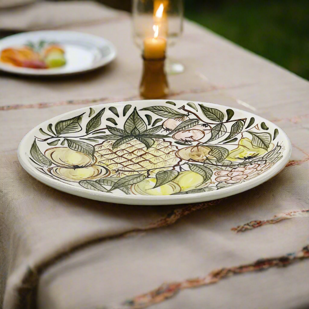 Mediterranean Orchard Charger Plate