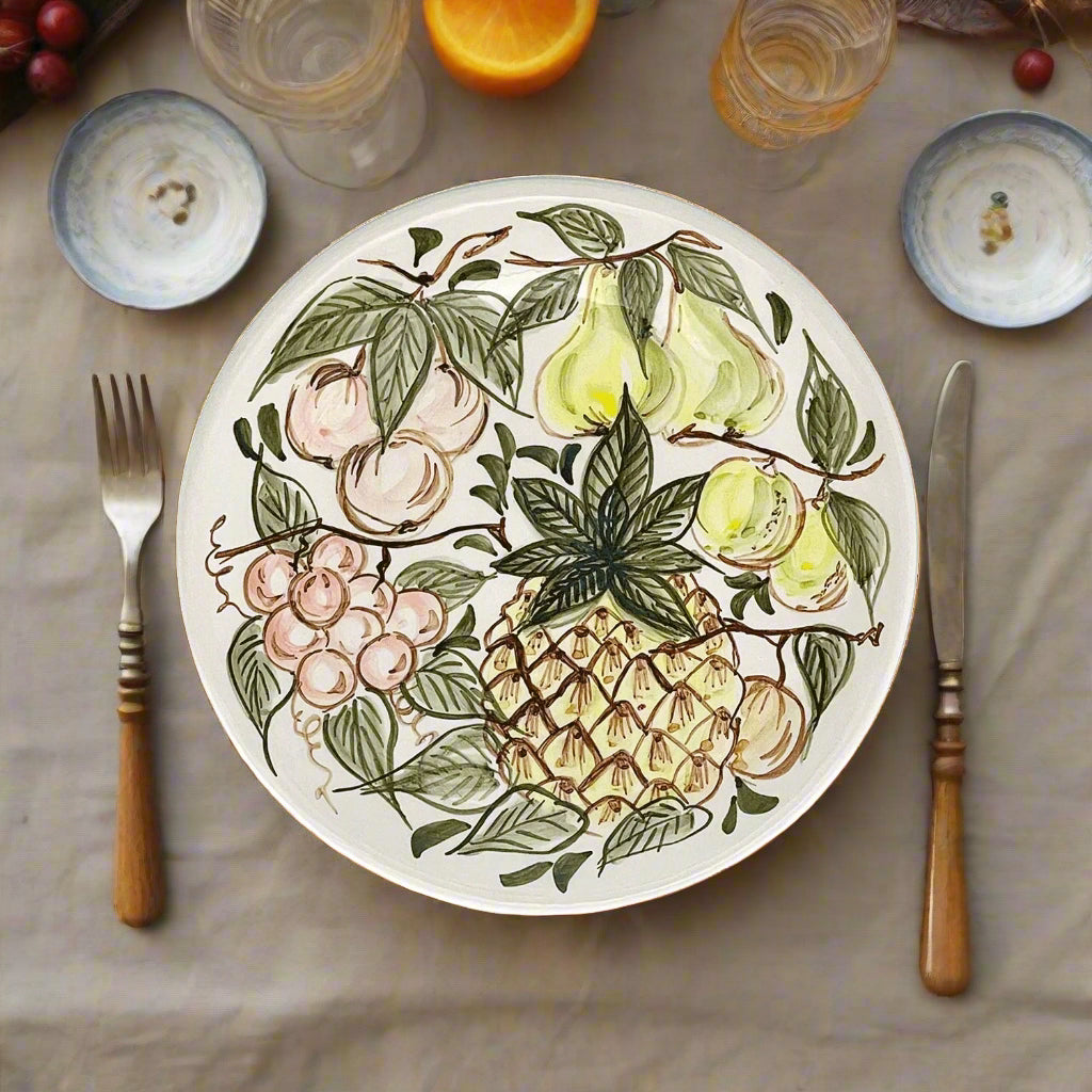 Mediterranean Orchard Dinner Plate