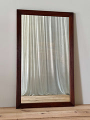 French antique reeded mirror